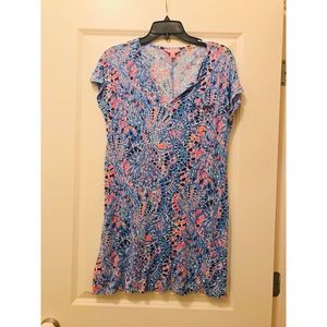 Lilly Pulitzer Tic Tac Tile Duval Dress